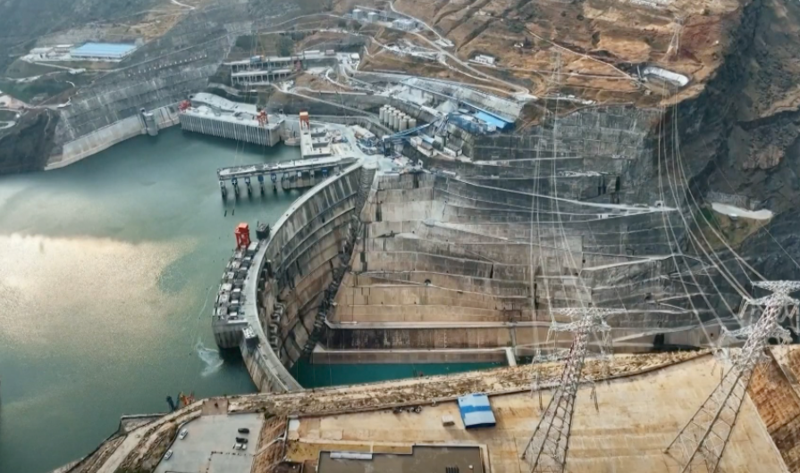 世界第二大水电站——白鹤滩水电站左岸末期机组投产